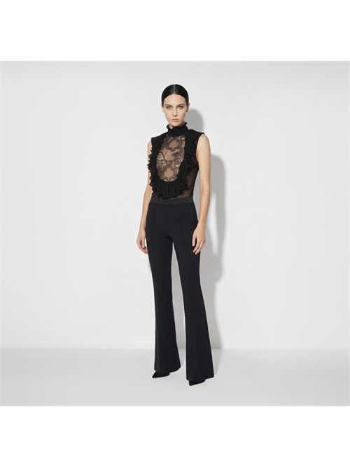 Body in georgette e pizzo